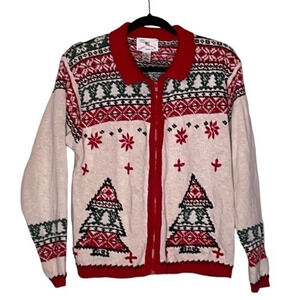 Vintage SML Sports LTD. 1996 Christmas Sweater Size Medium (M)